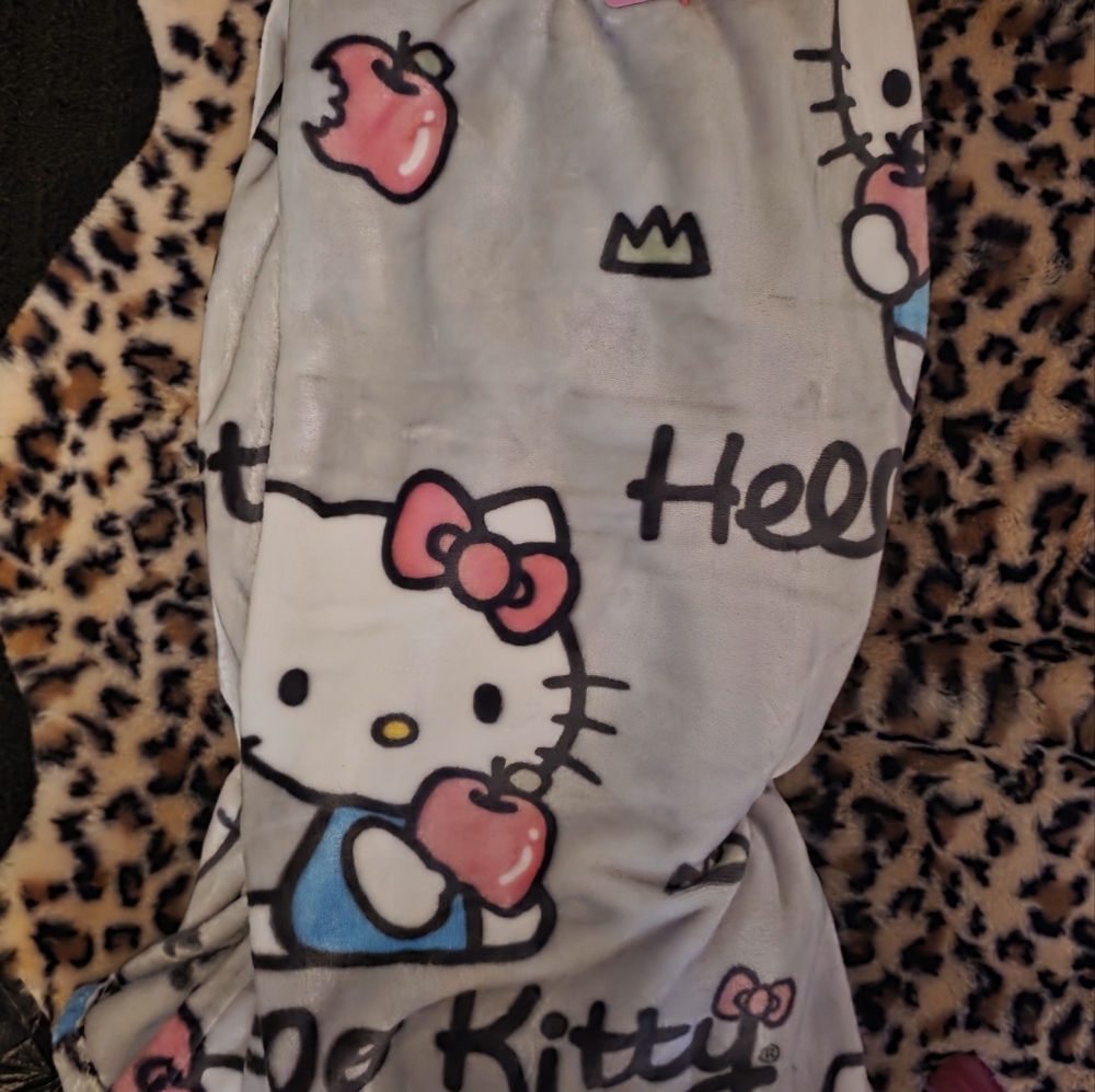 Hello Kitty Pink and Gray Notebook